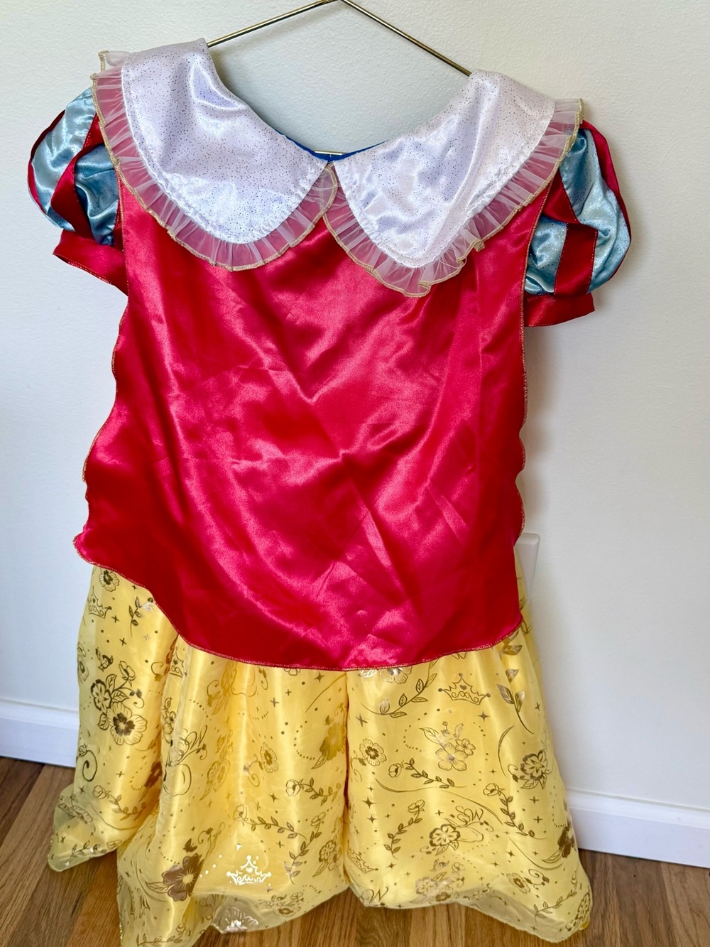 Snow White Disney Princess Kids Costume Dress - Blue, Yellow & Red - Picture 4 of 5